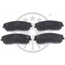 12613 OPTIMAL Комплект тормозных колодок, дисковый тормоз