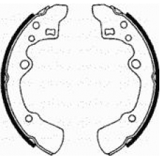 153-205 CIFAM Комплект тормозных колодок