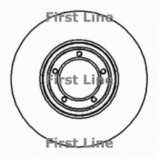 FBD170 FIRST LINE Тормозной диск