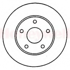 561549B BENDIX Тормозной диск