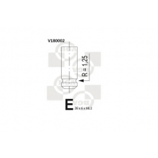 V180002 BGA Выпускной клапан