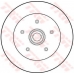 DF1534 TRW Тормозной диск