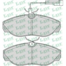 05P965 LPR Комплект тормозных колодок, дисковый тормоз