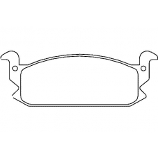 21159 140  0 4 T4047 TEXTAR Колодки тормозные