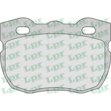 05P742 LPR Комплект тормозных колодок, дисковый тормоз