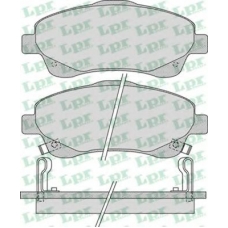05P1114 LPR Комплект тормозных колодок, дисковый тормоз