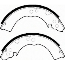 T0610934 RAMEDER Комплект тормозных колодок