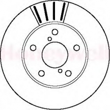 562116B BENDIX Тормозной диск