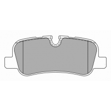 FBP-1567 FREMAX Комплект тормозных колодок, дисковый тормоз