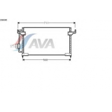 CN5085 AVA Конденсатор, кондиционер