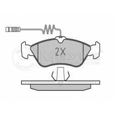 025 215 9218/PD MEYLE Комплект тормозных колодок, дисковый тормоз