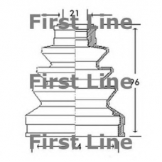 FCB2755 FIRST LINE Пыльник, приводной вал