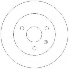 AC2558D AC Delco Тормозной диск