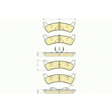 6141235 GIRLING Комплект тормозных колодок, дисковый тормоз