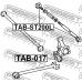 TAB-ST200L FEBEST Сайленблок плавающий задней поперечной тяги