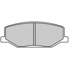 FBP-0296 FREMAX Комплект тормозных колодок, дисковый тормоз