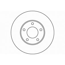 MDC1691 MINTEX Тормозной диск