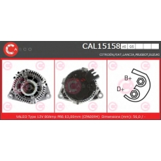 CAL15158GS CASCO Генератор