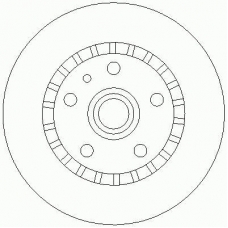 D2131 ROULUNDS Тормозной диск
