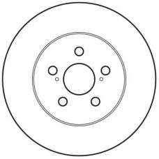 562812BC BENDIX Тормозной диск