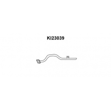 KI23039 VENEPORTE Труба выхлопного газа