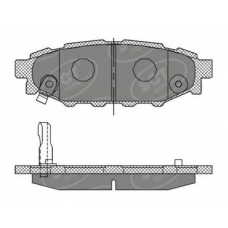 SP 395 PR SCT Комплект тормозных колодок, дисковый тормоз