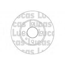 DF4037 TRW Тормозной диск