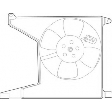 069422208010 MAGNETI MARELLI Вентилятор, охлаждение двигателя