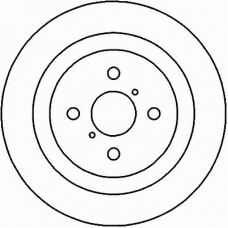 MDC1824 MINTEX Тормозной диск