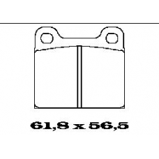BL1036A1 FTE Колодки тормозные