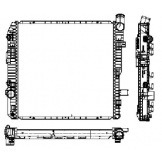 2203871 BEHR Radiator