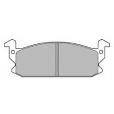 6246 MAPCO Комплект тормозных колодок, дисковый тормоз