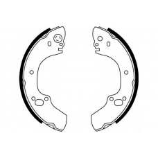 S924 SIMER Комплект тормозных колодок