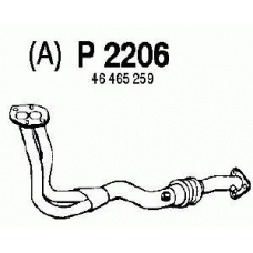 P2206 FENNO Труба выхлопного газа