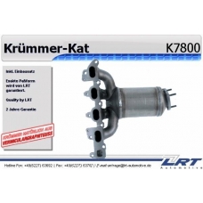 K7800 LRT Катализатор коллектора