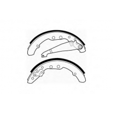 SS 506 SCT Комплект тормозных колодок, стояночная тормозная с