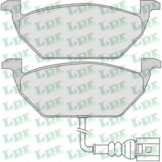 05P692 LPR Комплект тормозных колодок, дисковый тормоз