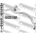 0423-100 FEBEST Тяга / стойка, стабилизатор