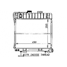 819266 VALEO Радиатор, охлаждение двигателя