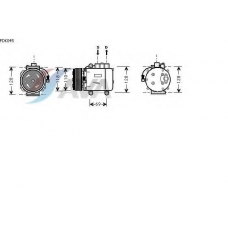 FDK045 AVA Компрессор, кондиционер