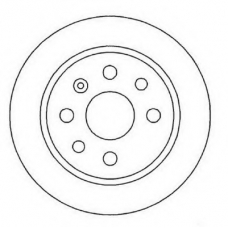 561961BC BENDIX Тормозной диск