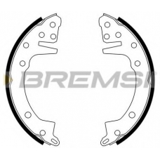 GF0811 BREMSI Комплект тормозных колодок