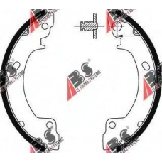 8862 ABS Комплект тормозных колодок