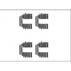 8DZ 355 205-541 HELLA PAGID Комплектующие, колодки дискового тормоза