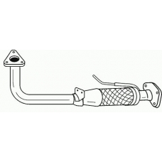 23147 SIGAM Труба выхлопного газа