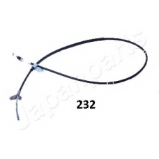 BC-232 JAPANPARTS Трос, стояночная тормозная система