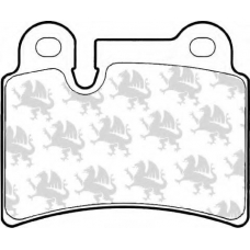 BP1569 QUINTON HAZELL Комплект тормозных колодок, дисковый тормоз