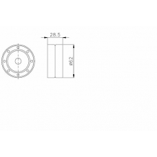 TKR 9996 TIMKEN Паразитный / ведущий ролик, зубчатый ремень