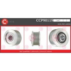 CCP90119GS CASCO Ременный шкив, генератор