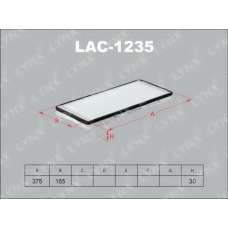 LAC1235 LYNX Фильтр салона